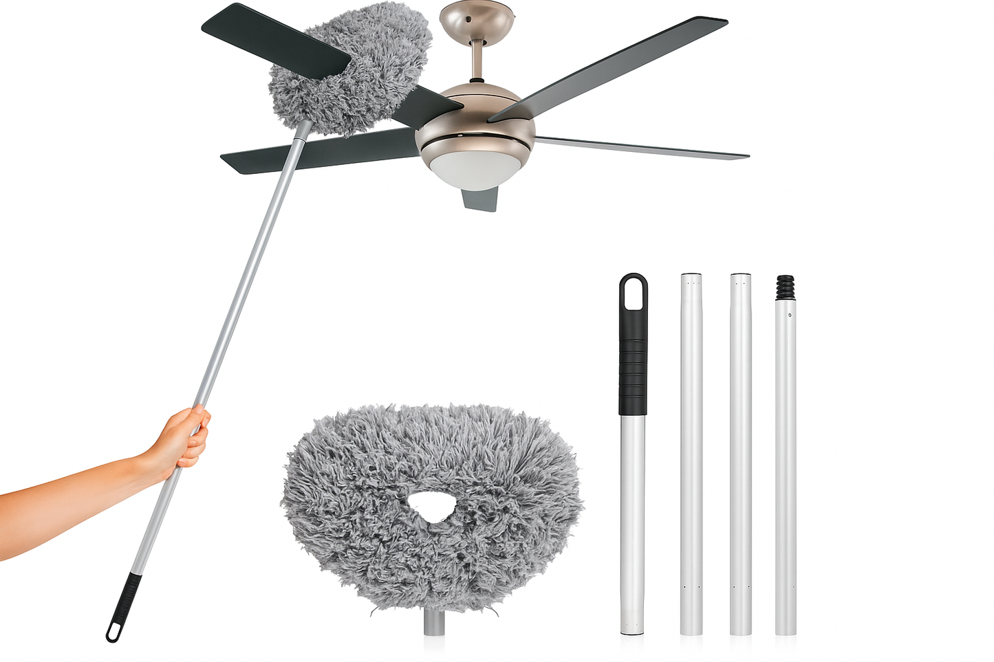 Washable Ceiling Fan Cleaner Duster